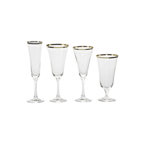 Gold Rimmed - Various Shapes