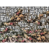 flowers on black screen