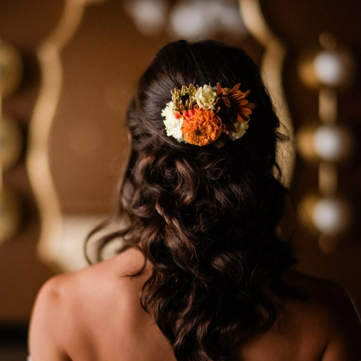 Medium Floral Hair Clip