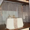 Sheer with Fairy Lights