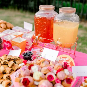 Outdoor Welcome Refreshments