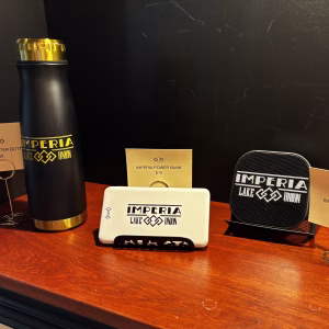Water Bottle, Power Bank, Bluetooth Speaker